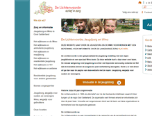 Tablet Screenshot of delichtenvoorde.com